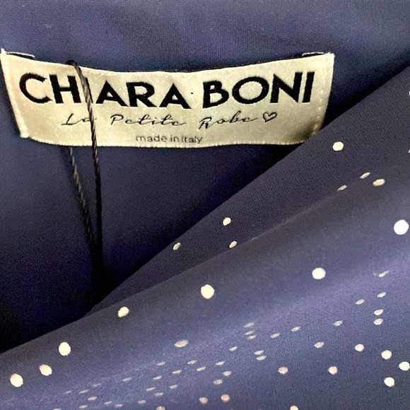 Sz38 La Petite Robe di Chiara Boni Bateau Neckline Knee-Length Dress Sz 2- XS - Picture 5 of 14